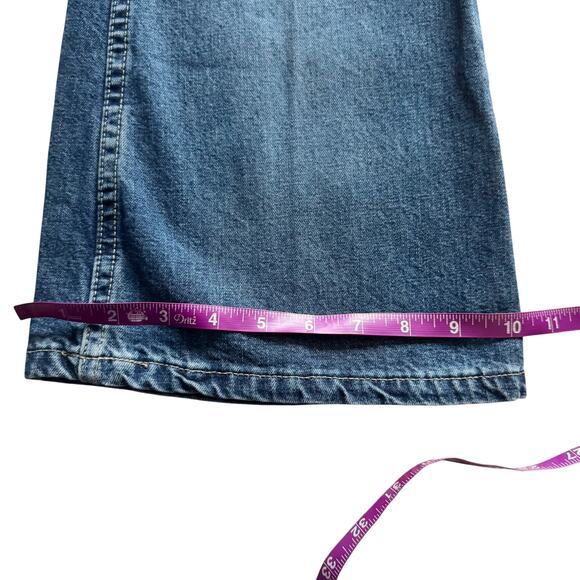 Vintage Old Navy Flare Jeans Women's size 4 6 8 Sz 28 Blue NEW Retro Y2K 90s - Picture 8 of 10